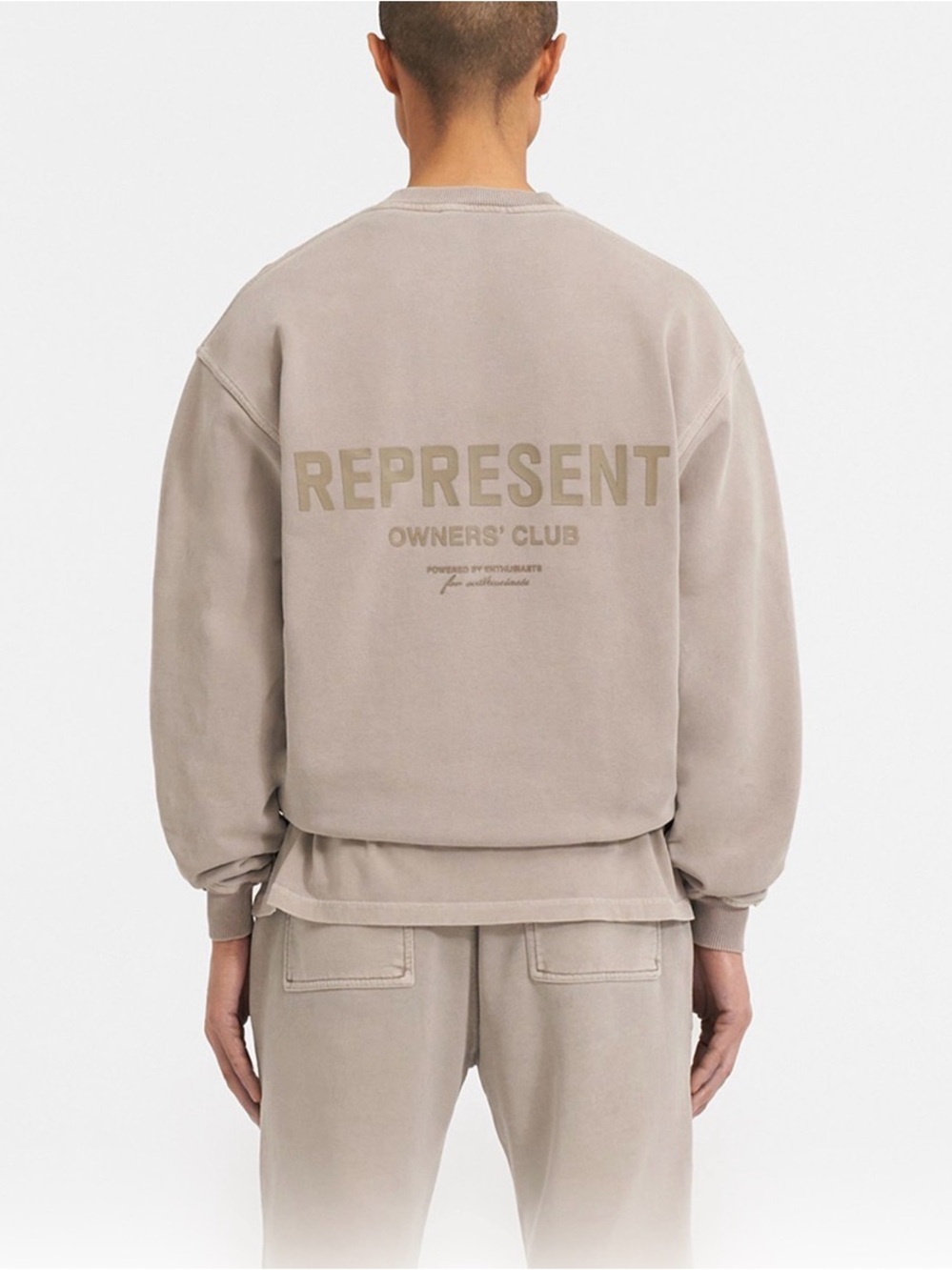 Represent Owners’ Club Sweater – Mushroom | XS | NWT